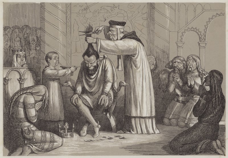 Bir Norman Bishop (aquatint) tarafından Henry I