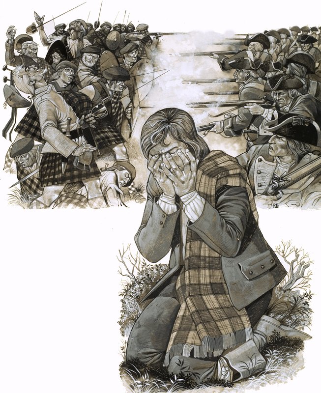Culloden Savaşı by Richard Hook