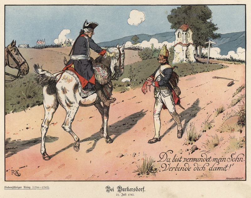 Prusya Kralı Büyük Friedrich, Burkersdorf