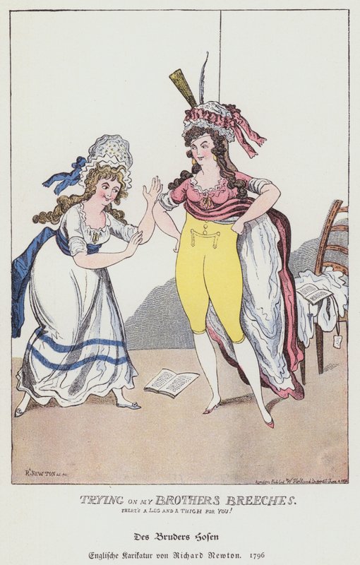 Kardeşimin Pantolonunu Denemek by Richard Newton