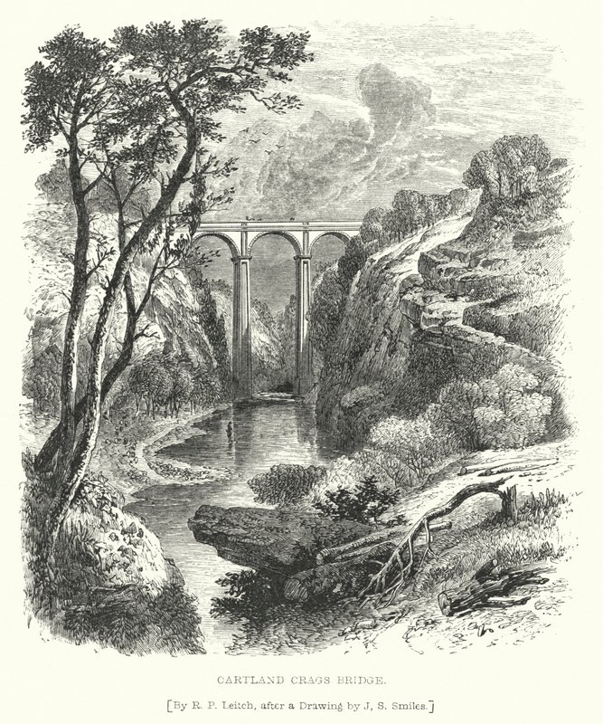 Cartland Crags Köprüsü by Richard Principal Leitch