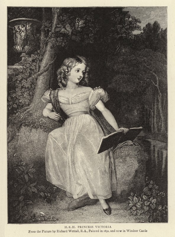H R H Prenses Victoria by Richard Westall
