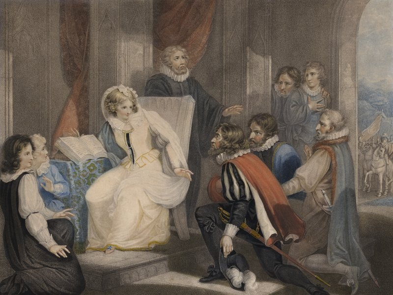 Kraliçe Elizabeth, kız kardeşi Kraliçe Mary