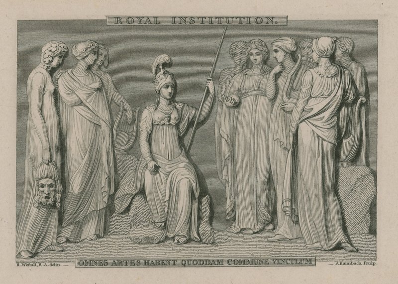 Kraliyet Enstitüsü, Londra by Richard Westall