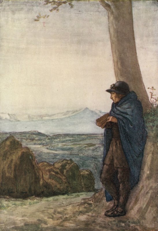 Lycidas by John Milton  by Robert Anning Bell