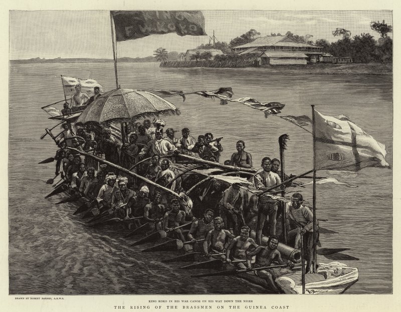 Gine Sahilinde Brassmenlerin Yükselişi by Robert Barnes