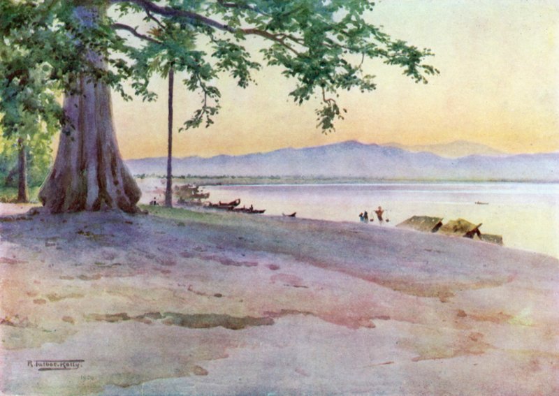 Buharlı Pişiriciyi Beklerken, Sabah Erken by Robert George Talbot Kelly