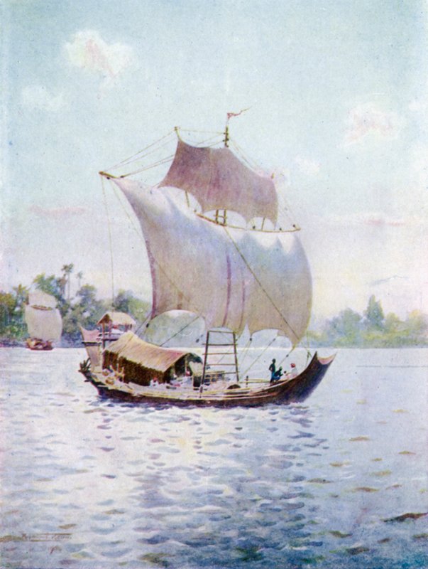 Bassein Creek üzerinde by Robert George Talbot Kelly