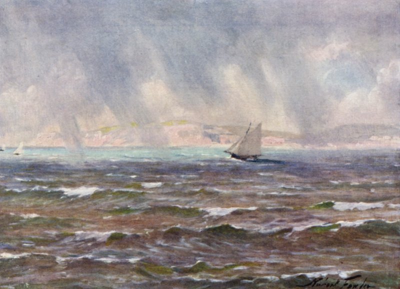Ani Bir Fırtına, Cardigan Bay (renkli taş) by Robert (after) Fowler