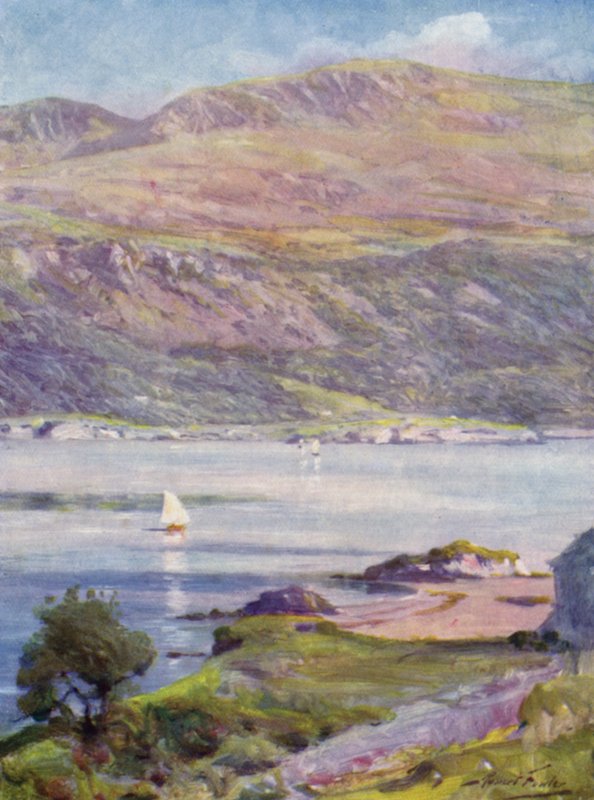 Sunny Afternoon, Cardigan Bay (renkli taş) by Robert (after) Fowler