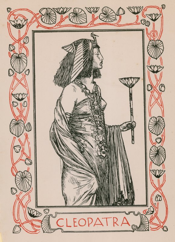 Kleopatra, Antonius ve Kleopatra by Robert Anning Bell