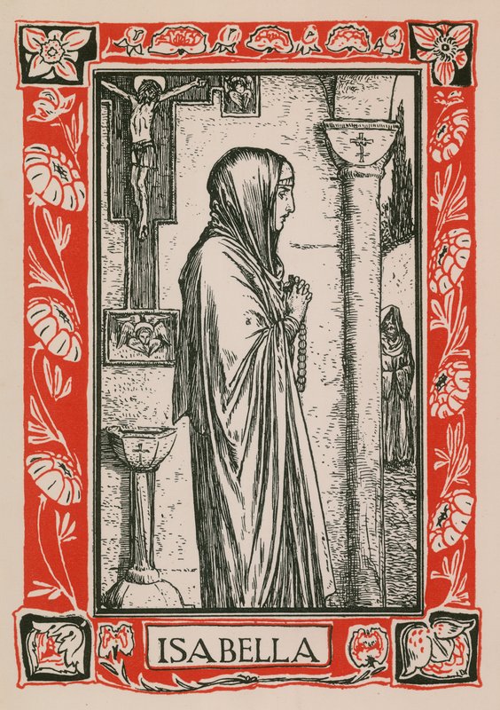 Isabella, Ölçü için Ölçü by Robert Anning Bell