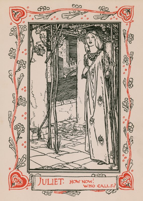 Juliet, Romeo ve Juliet by Robert Anning Bell