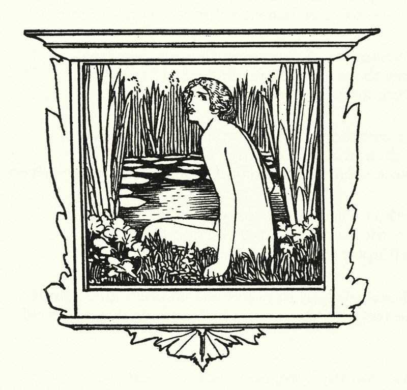 Shelley: Batı Rüzgarına Övgü (litho) by Robert Anning Bell