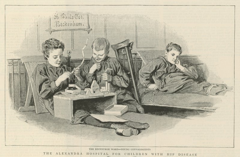 Kalça Hastalığı Olan Çocuklar için Alexandra Hastanesi: Edinburgh Ward by Robert Barnes