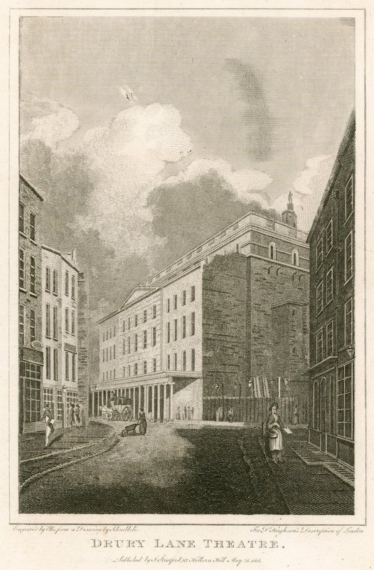 Drury Lane Tiyatrosu, Londra by Robert Blemell Schnebbelie