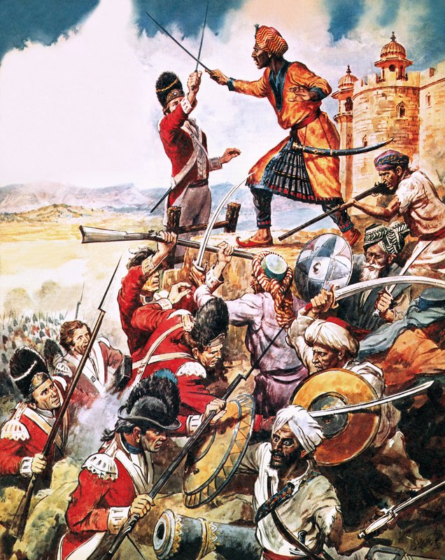 İlk Wellington Dükü Arthur Wellesley Mysore Sultanını nasıl yendi by Robert Brook