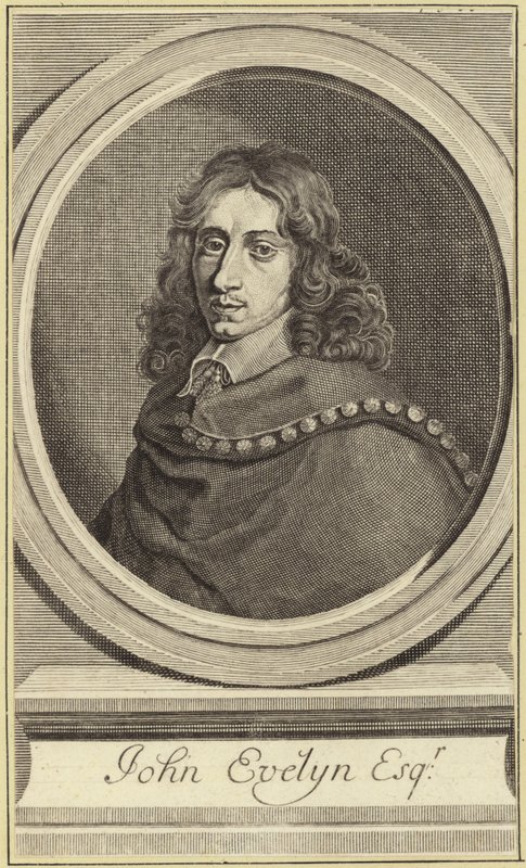 John Evelyn by Robert Nanteuil
