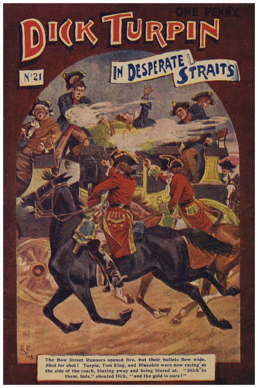 Dick Turpin (renkli taş) by Robert Prowse Jnr