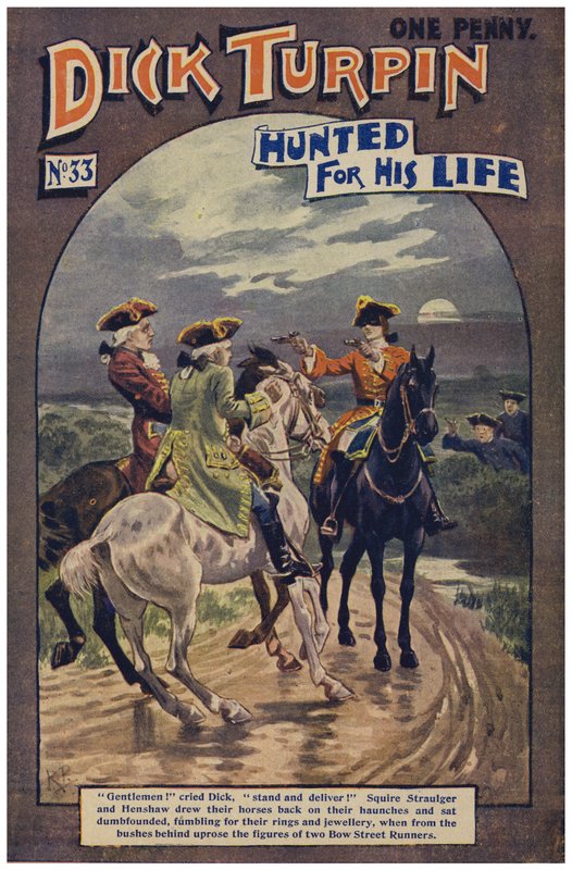 Dick Turpin (renkli taş) by Robert Prowse Jnr