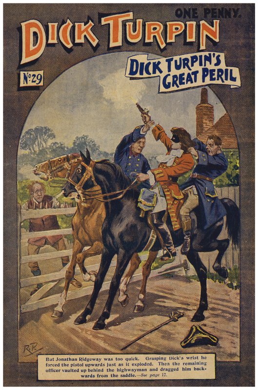 Dick Turpin (renkli taş) by Robert Prowse Jnr