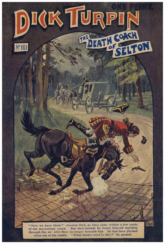 Dick Turpin (renkli taş) by Robert Prowse Jnr