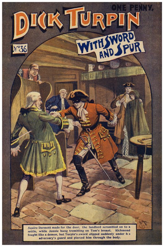 Dick Turpin (renkli taş) by Robert Prowse Jnr