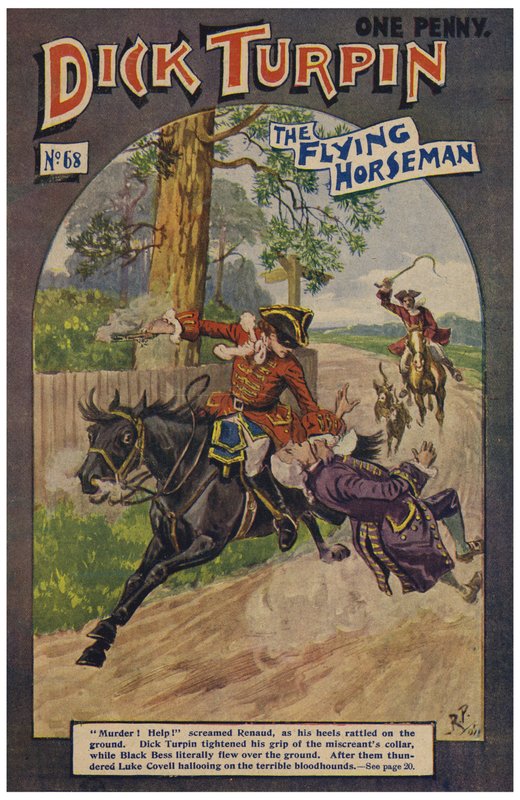 Dick Turpin (renkli taş) by Robert Prowse Jnr