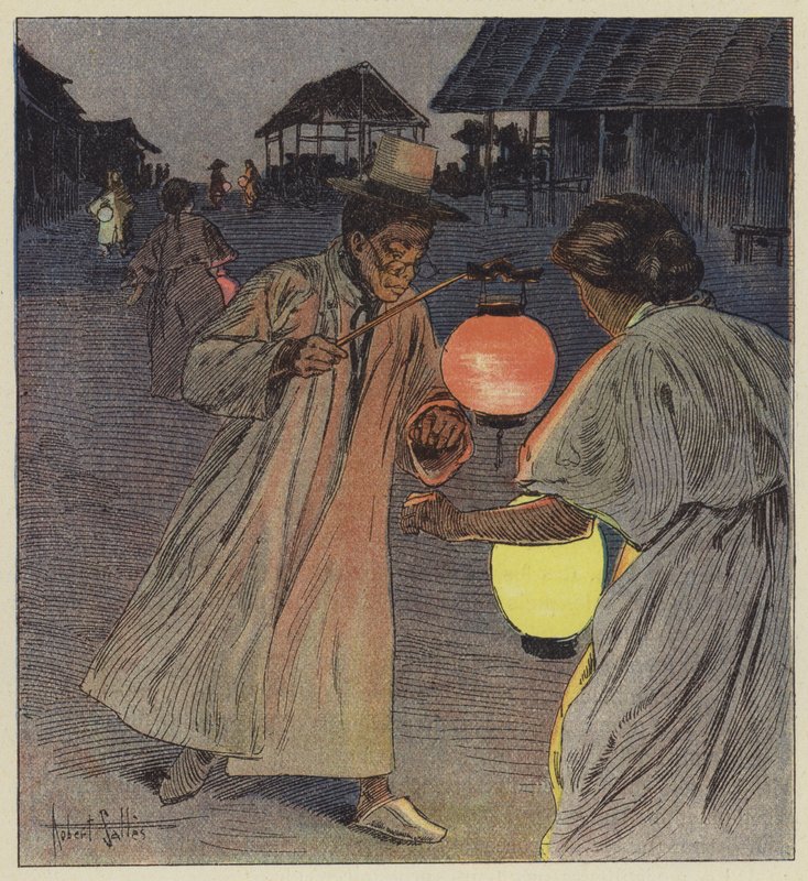 Korelilerin gece yürüyüşü by Robert Salles