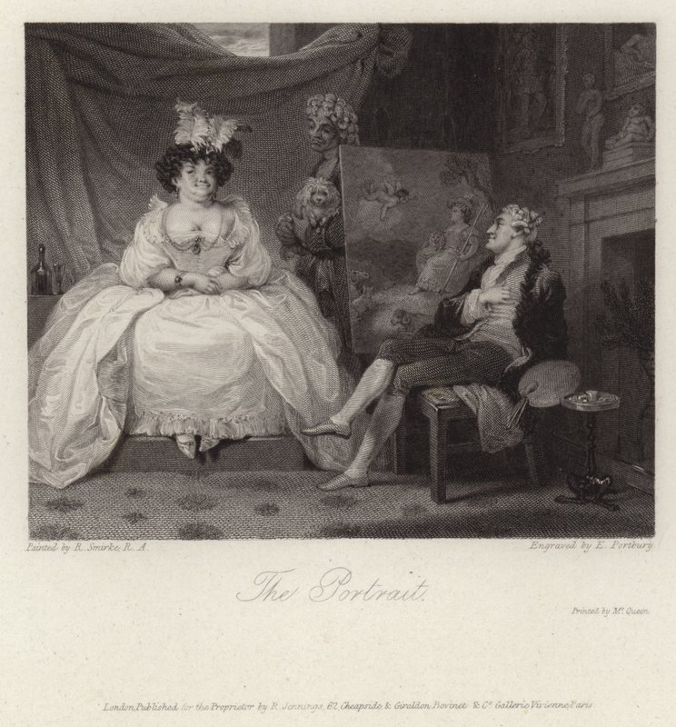 Robert Smirke'nin Portresi by Robert Smirke