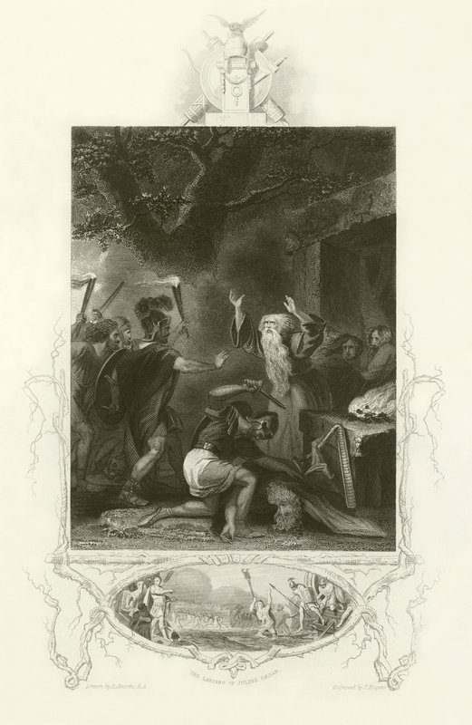 The massacre of the Druids  by Robert Smirke