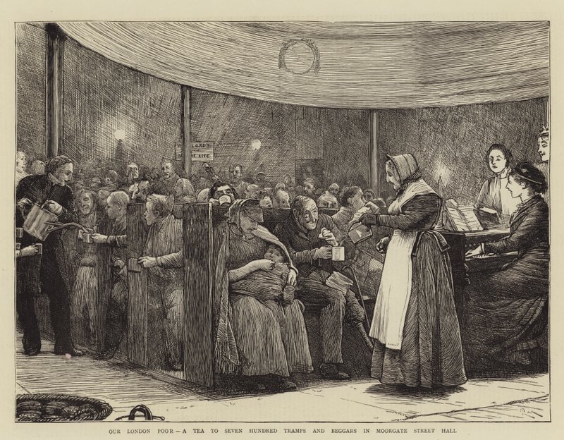 Londra Yoksulumuz, Moorgate Street Hall
