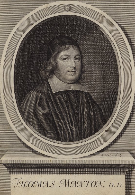 Thomas Manton, İngiliz Püriten din adamı (gravür) by Robert White