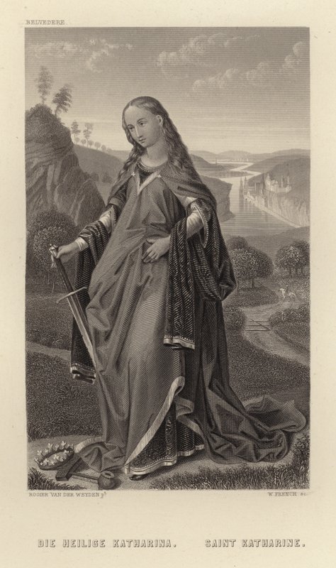 Saint Katherine  by Rogier van der Weyden