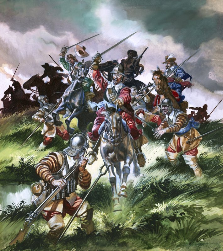 Cromwell, Kralla Savaşan Çiftçi by Ron Embleton