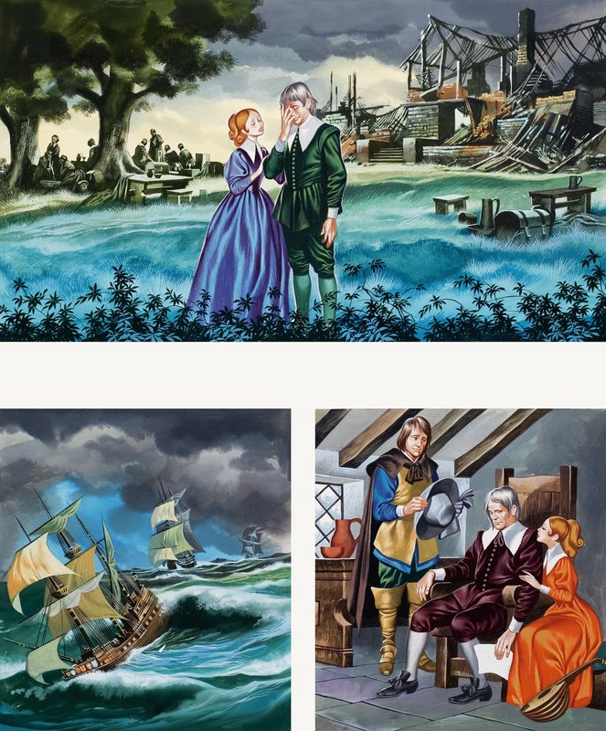 Peri masalı illüstrasyonları by Ron Embleton