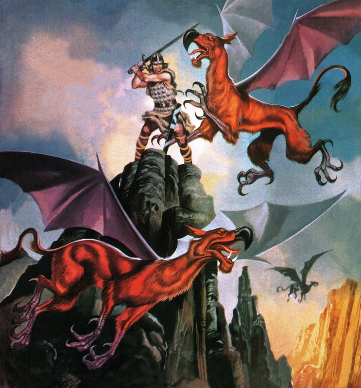 Hagen ve Griffinler by Ron Embleton