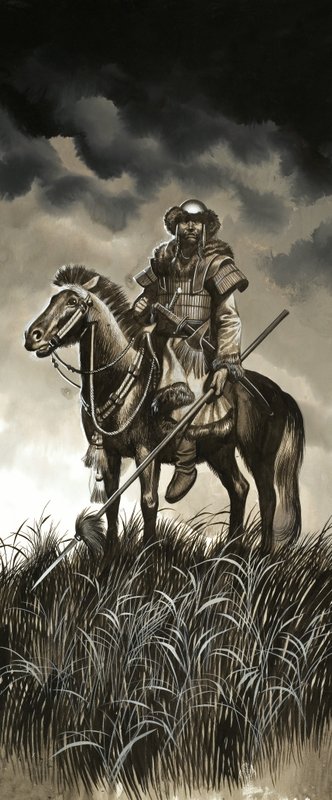 Moğol savaşçı by Ron Embleton