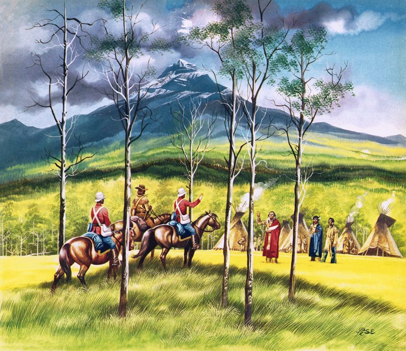 Atlı polis James Walsh, Oturan Boğa