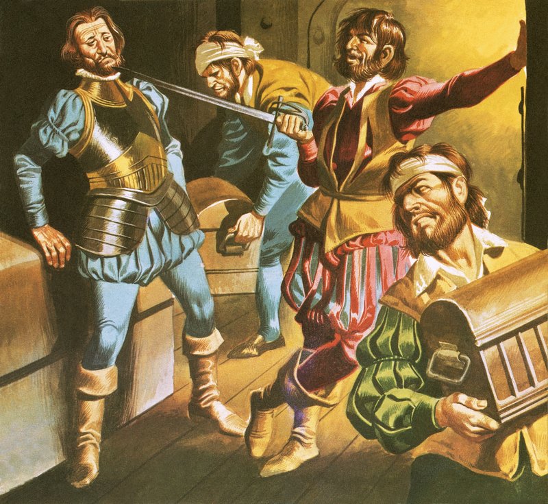 Korsanlar iş başında by Ron Embleton