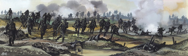 Somme Savaşı by Ron Embleton
