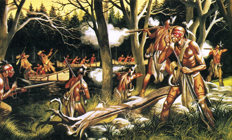 Kızıl Adam At Sürerken: Huronlar by Ron Embleton