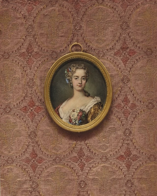 Bilinmeyen bir bayanın portresi by Rosalba Giovanna Carriera