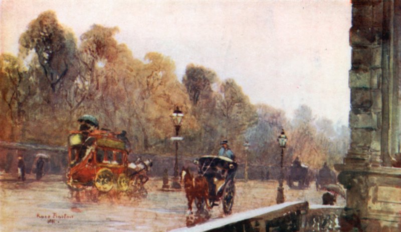 Islak Bir Günde Grosvenor Yeri by Rose Maynard Barton