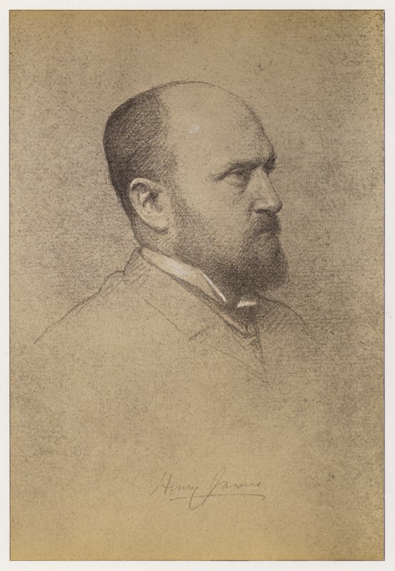Henry James (lito) by Rudolf Lehmann