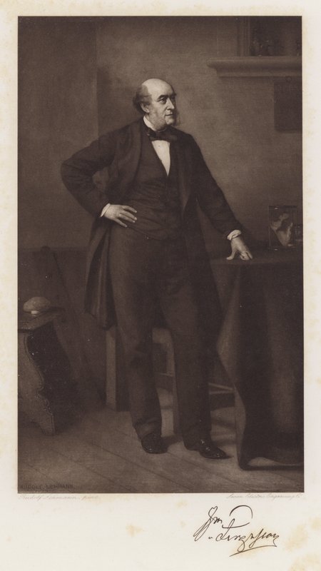 Sir William Fergusson (taş) by Rudolf Lehmann
