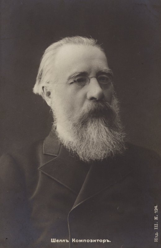 Boris Fitinhof-Schell, Rus besteci, 19. yüzyılın sonlarında by Russian Photographer