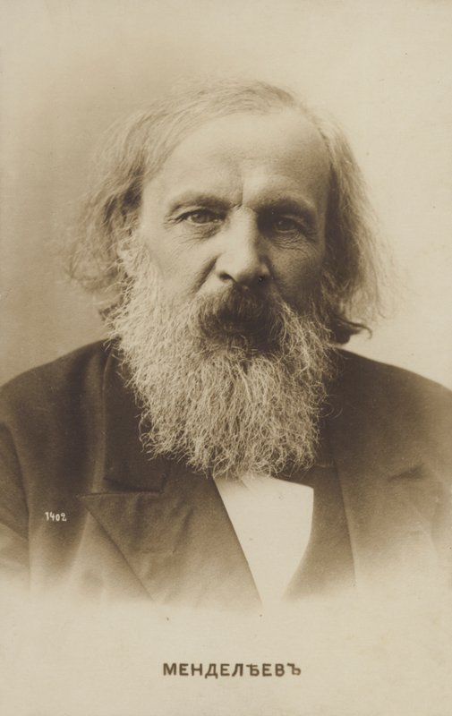 Dmitri Mendeleev, Rus kimyager, periyodik element tablosunun yaratıcısı by Russian Photographer