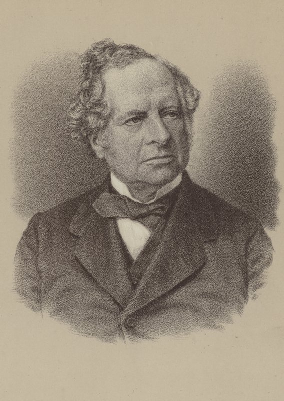 Granville George Leveson-Gower, 2. Earl Granville, İngiliz Liberal devlet adamı by Russian Photographer