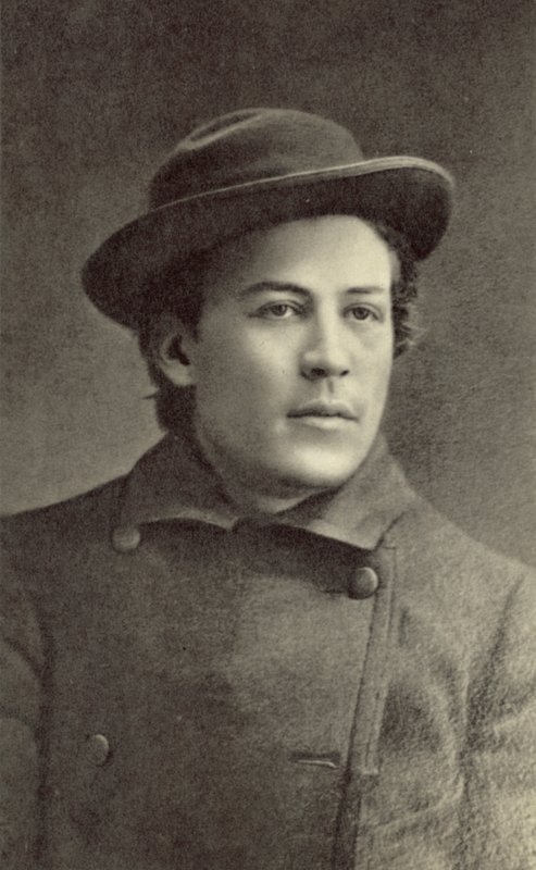 Anton Çehov, Rus oyun yazarı, Moskova, 1883 by Russian Photographer
